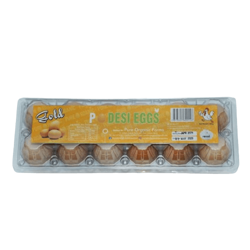 Pure Organic Desi Eggs